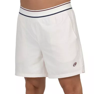 Short Bullpadel Alu Blanc cass&eacute;