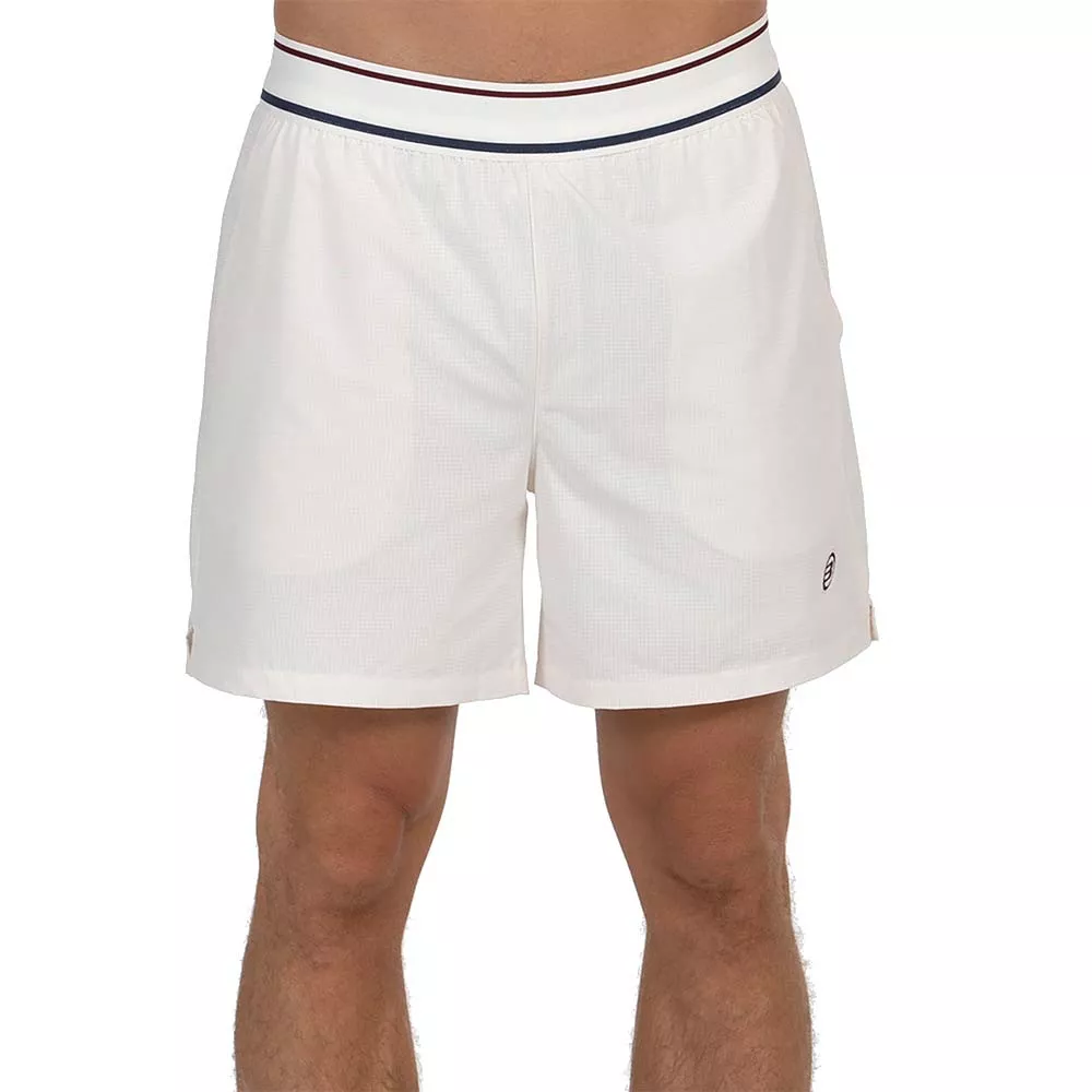 Short Bullpadel Alu Blanc cass&eacute;