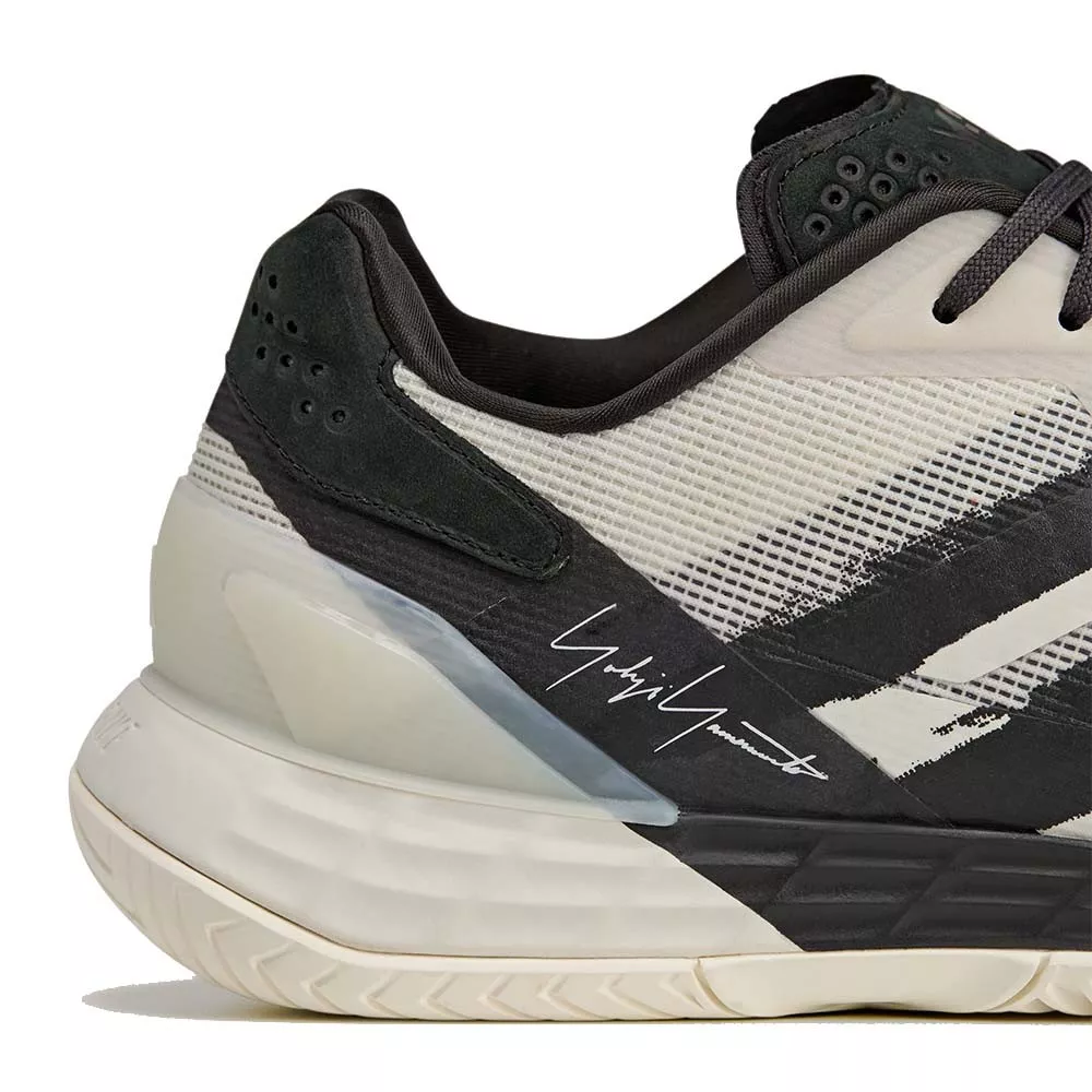 Chaussures Adidas Defiant Speed 2 Y-3 Blanc cass&eacute; / Noir