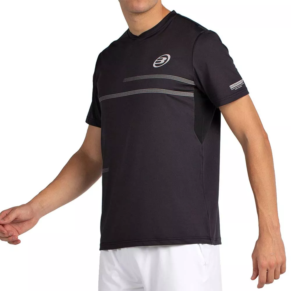 T-shirt Bullpadel Montuno Noir