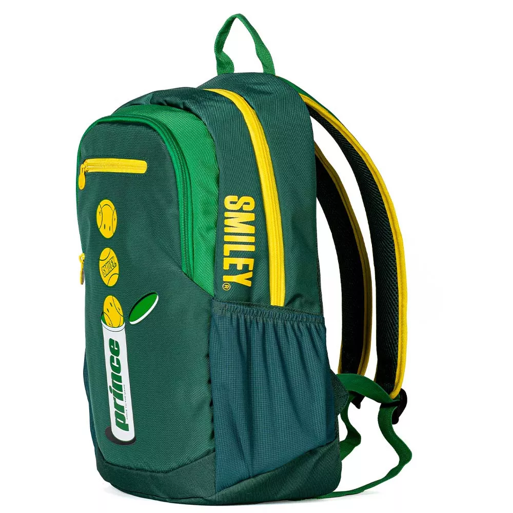 Sac &agrave; dos Tennis Prince x Smiley Vert