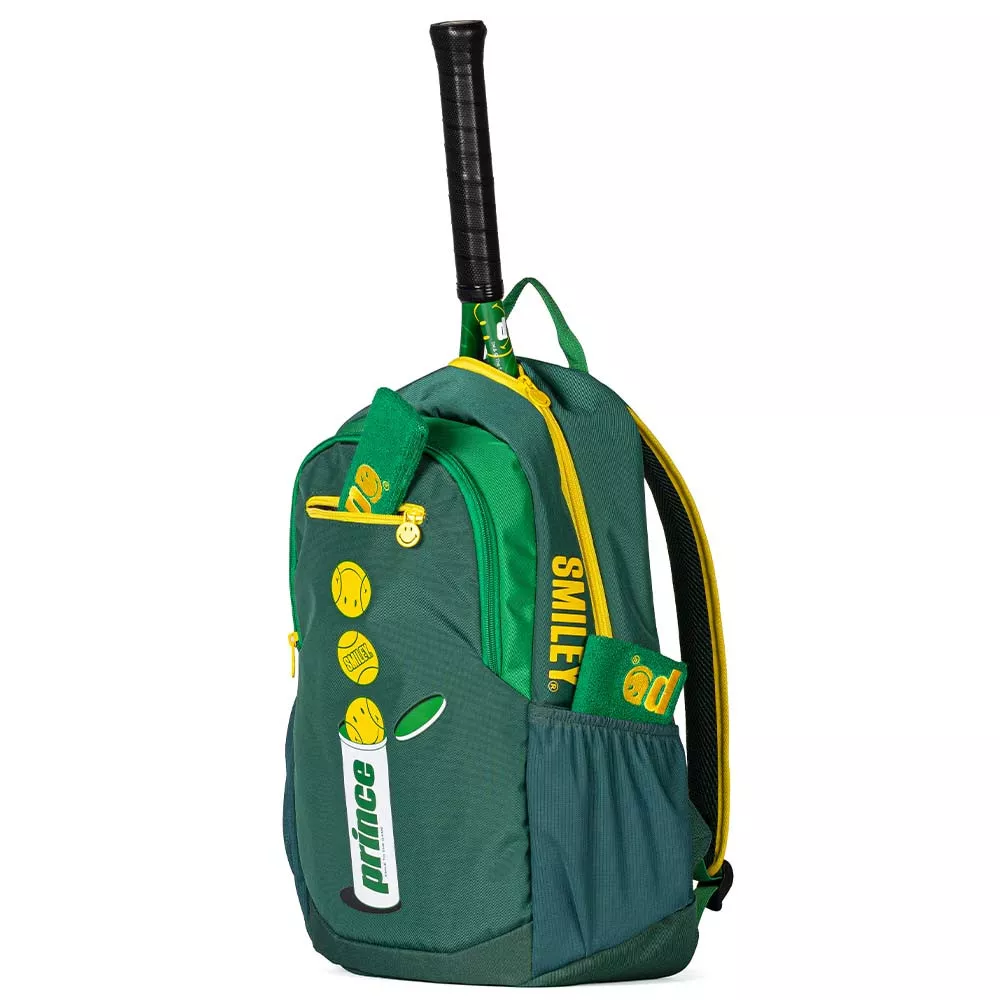 Sac &agrave; dos Tennis Prince x Smiley Vert