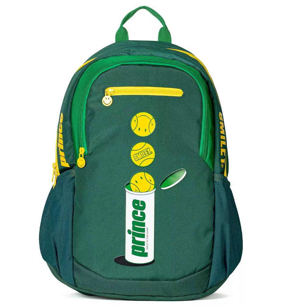 Sac &agrave; dos Tennis Prince x Smiley Vert