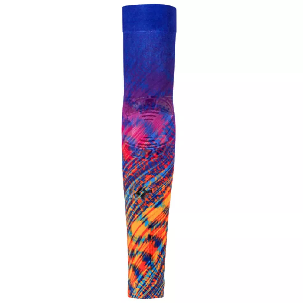 Manchon de compression Floky NO-STRAIN Rio Bleu / Orange