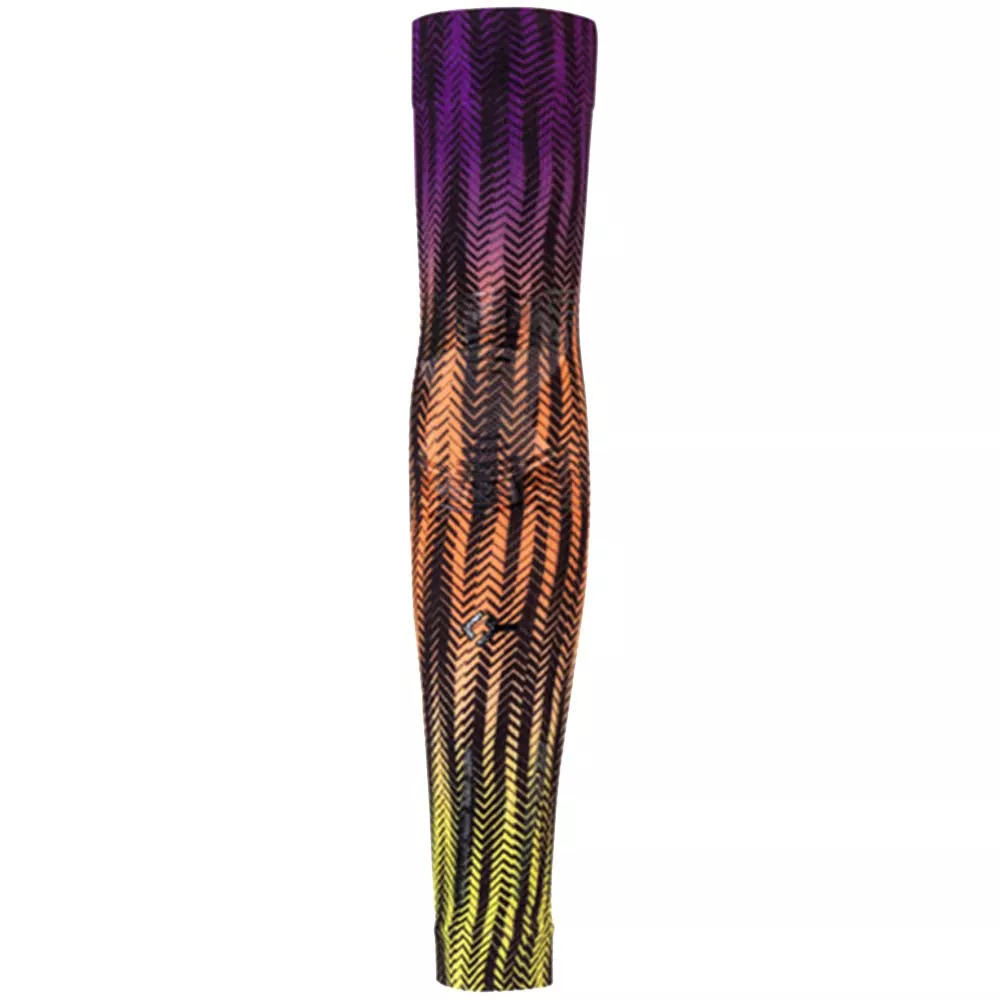 Manchon de compression Floky NO-STRAIN Delhi Violet / Jaune