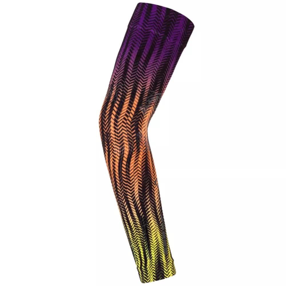 Manchon de compression Floky NO-STRAIN Delhi Violet / Jaune