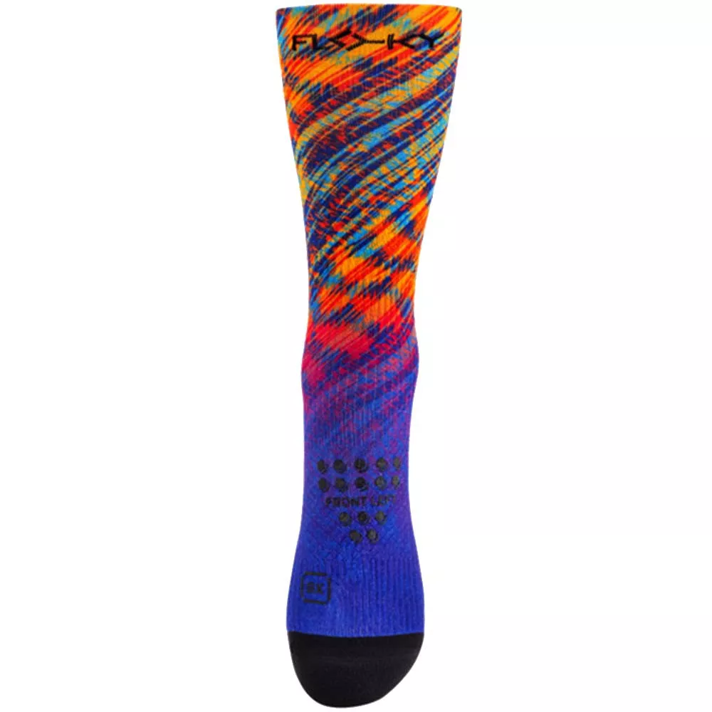 Chaussettes de compression Floky S-MASH 3D FANTASY Rio Bleu / Orange