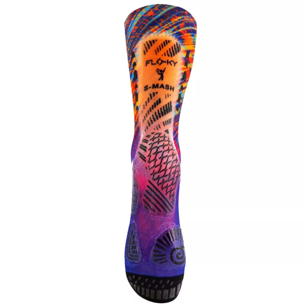 Chaussettes de compression Floky S-MASH 3D FANTASY Rio Bleu / Orange