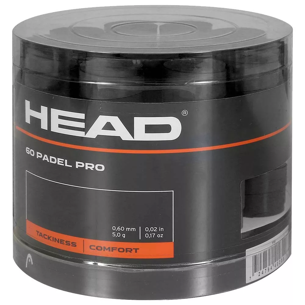 Bo&icirc;te Surgrips Head Padel Pro Noir x 60