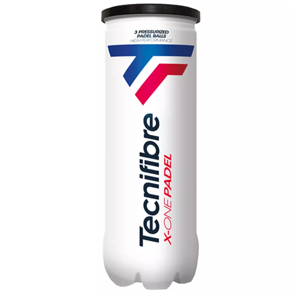 Tube de 3 balles de padel Tecnifibre X-One Padel
