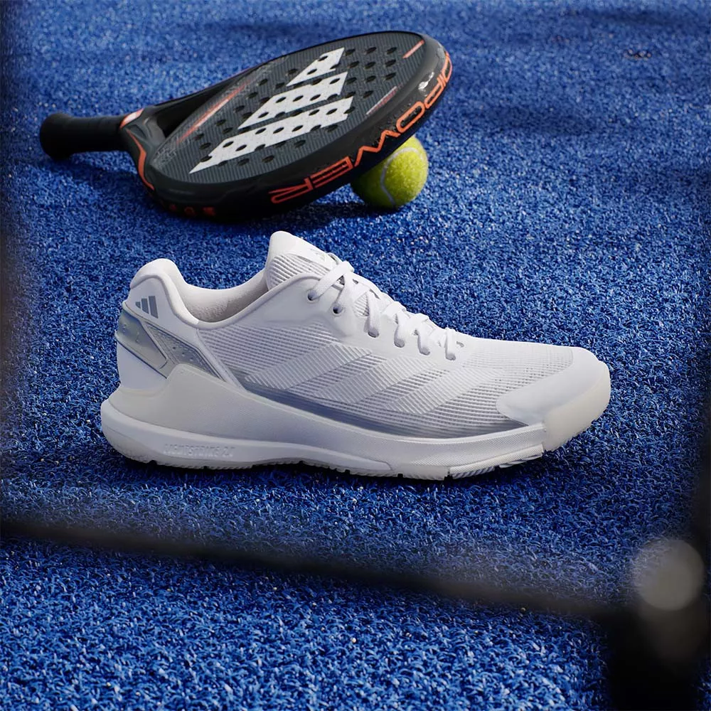 Chaussures Adidas Crazyquick LS Padel Femme Blanc