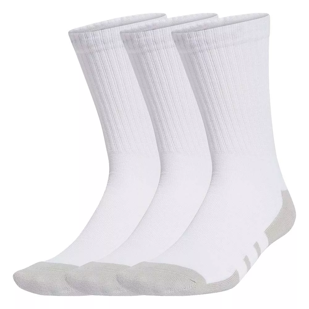 Chaussettes Adidas Essentials Climacool x3 Blanc / Gris