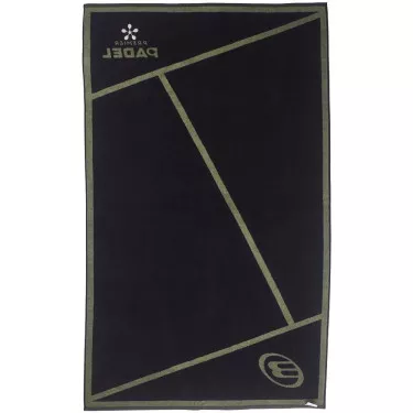 Serviette Bullpadel Premier Padel Kaki / Noir 150x90