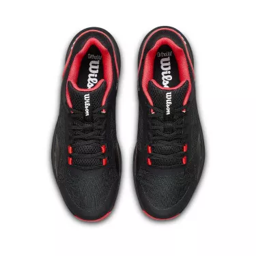 Chaussures Wilson Hurakn Pro v2 Padel Noir / Rouge