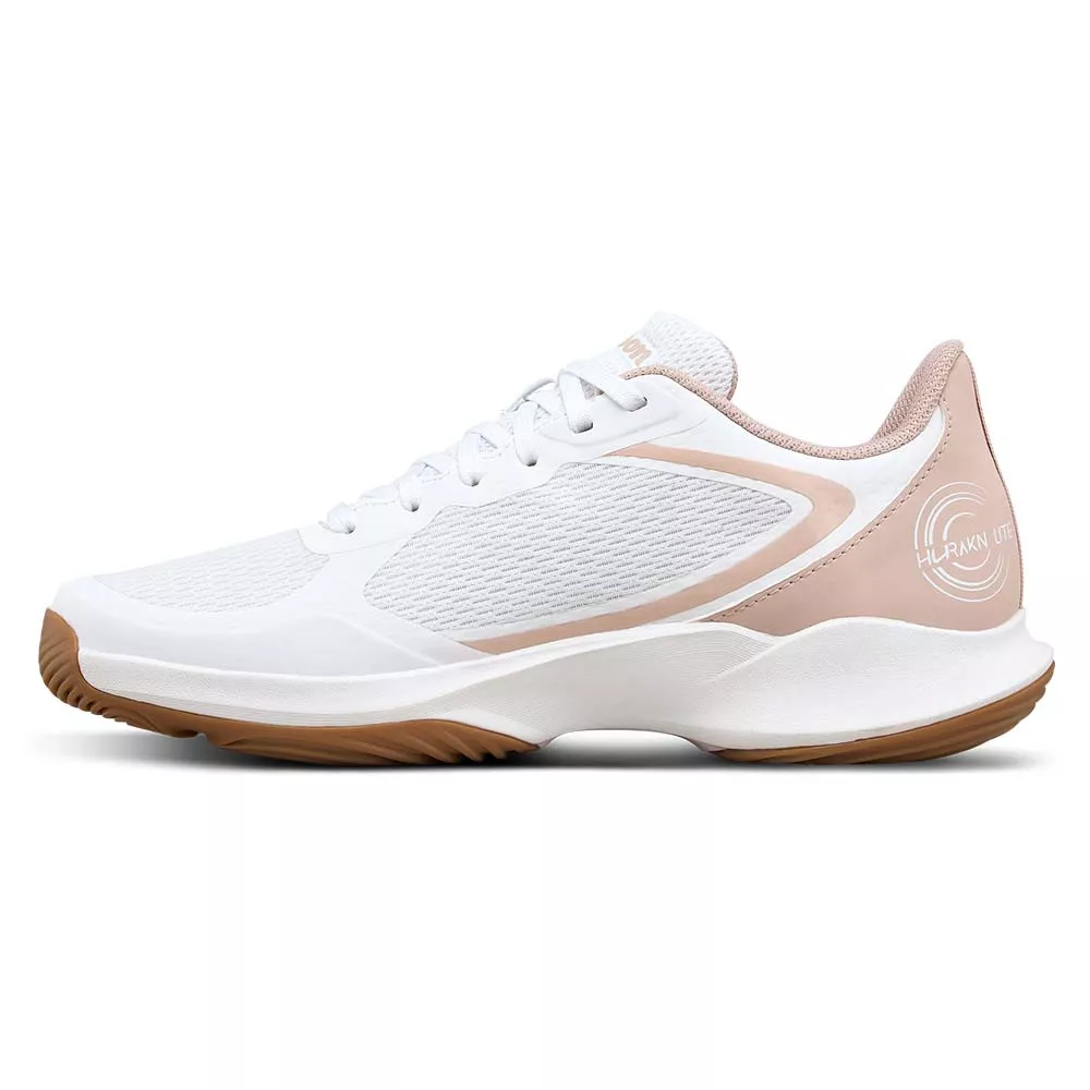 Chaussures Wilson Hurakn Lite Padel Femme Blanc / Rose poudr&eacute;