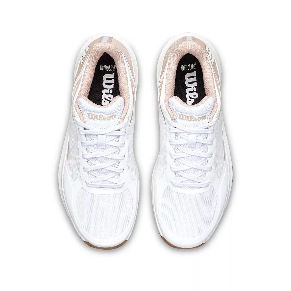 Chaussures Wilson Hurakn Lite Padel Femme Blanc / Rose poudr&eacute;