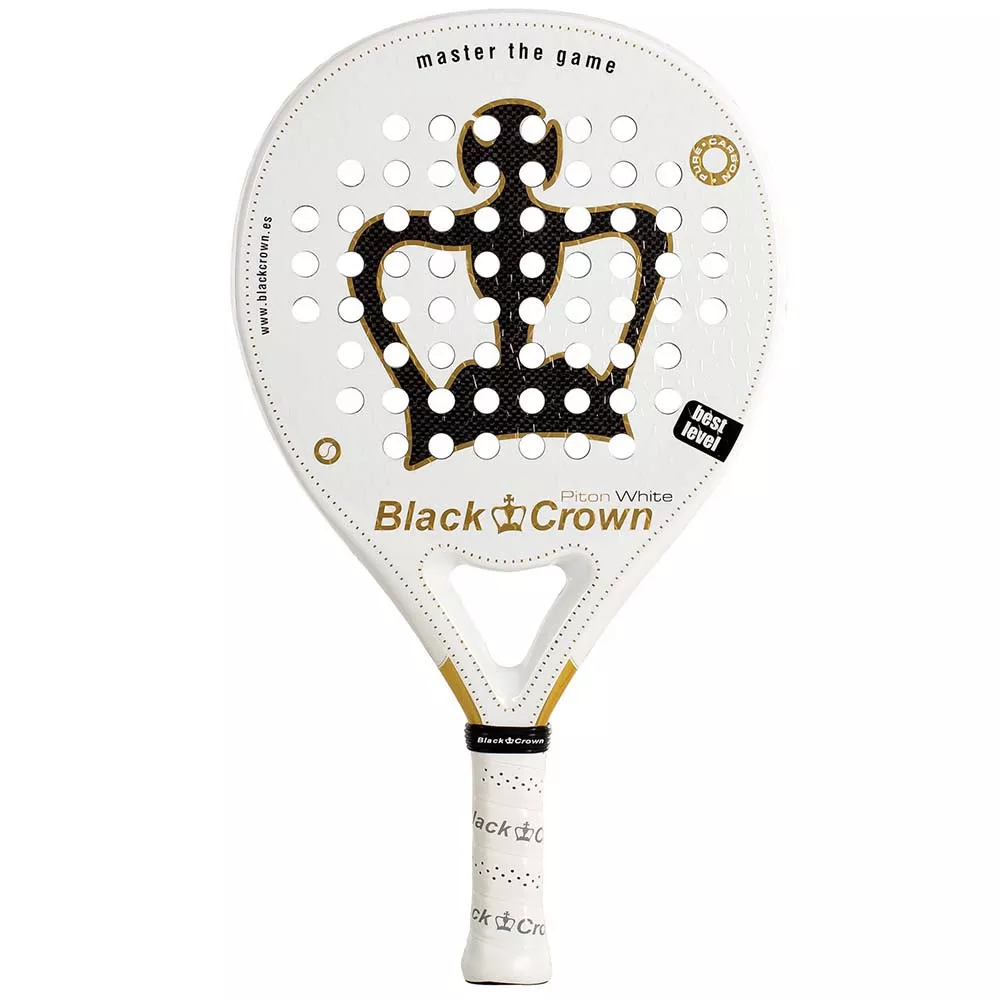 Raquette Black Crown Piton White