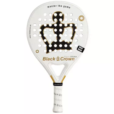 Raquette Black Crown Piton White
