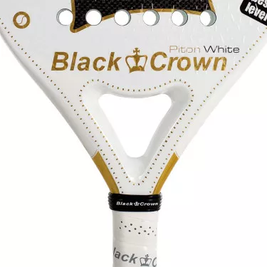 Raquette Black Crown Piton White