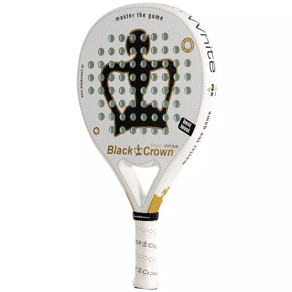 Raquette Black Crown Piton White