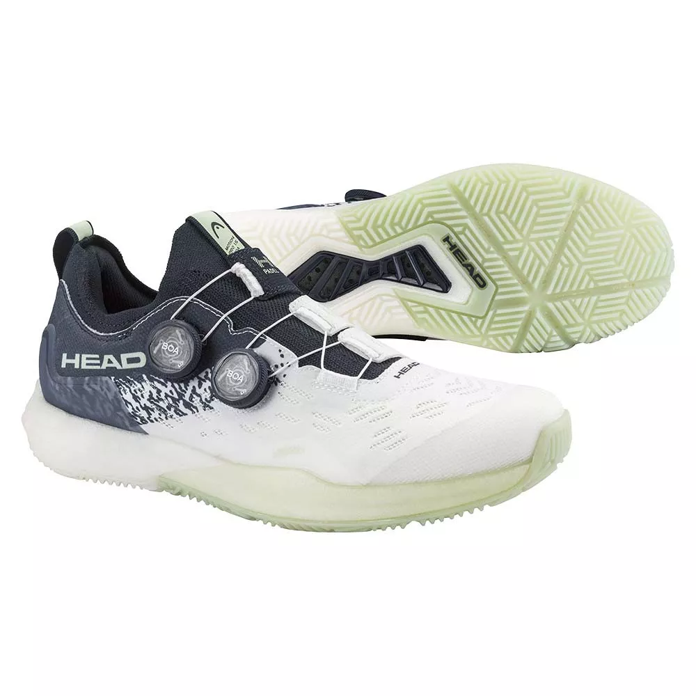 Chaussures Head Motion Pro 1.5 BOA Padel Blanc / Bleu marine