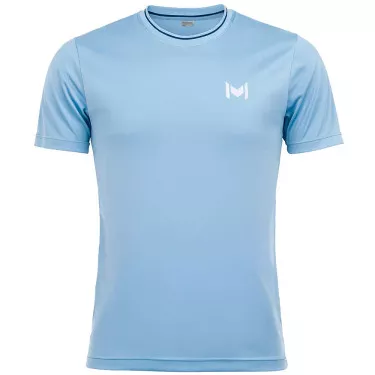 T-shirt Mouratoglou GS M Bleu clair