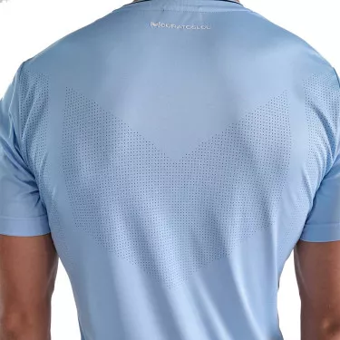 T-shirt Mouratoglou GS M Bleu clair