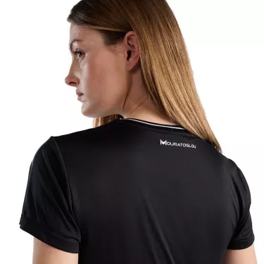 T-shirt Mouratoglou Tech Femme Noir