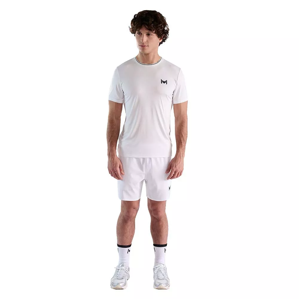 T-shirt Mouratoglou Tech Blanc