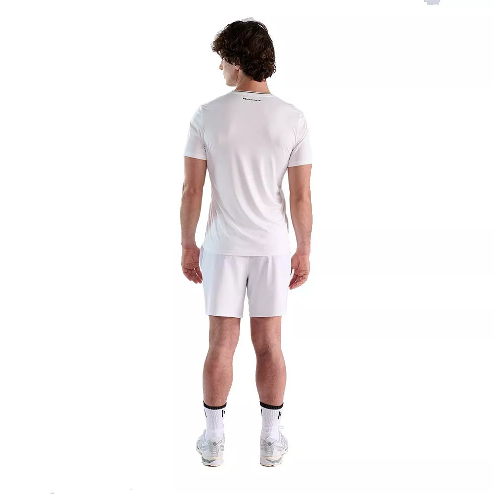 T-shirt Mouratoglou Tech Blanc