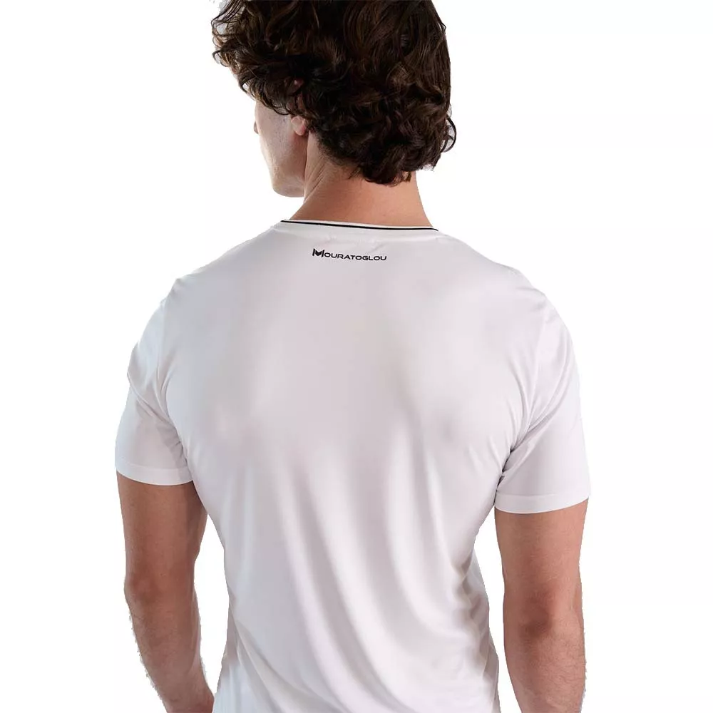 T-shirt Mouratoglou Tech Blanc