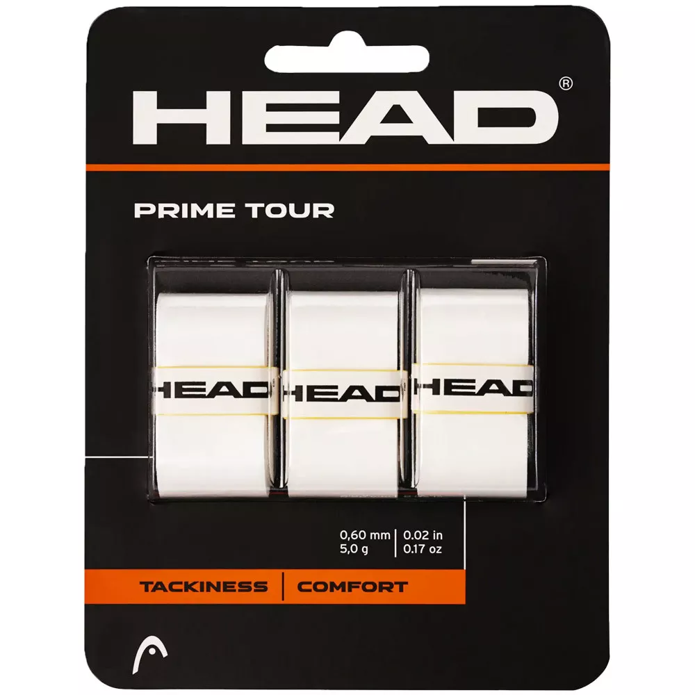 Surgrips Head Prime Tour Blanc x 3