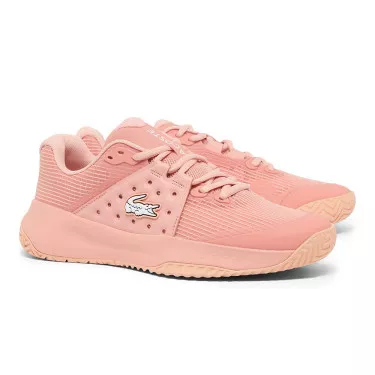 Chaussures Lacoste Power Serve Femme Rose