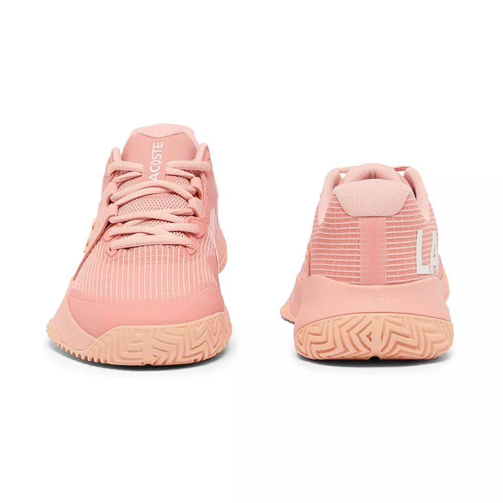 Chaussures Lacoste Power Serve Femme Rose