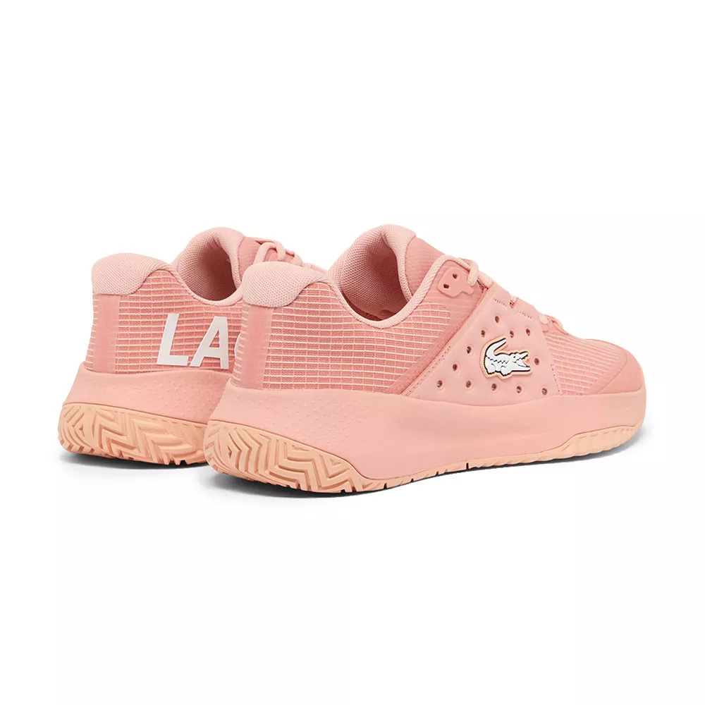 Chaussures Lacoste Power Serve Femme Rose