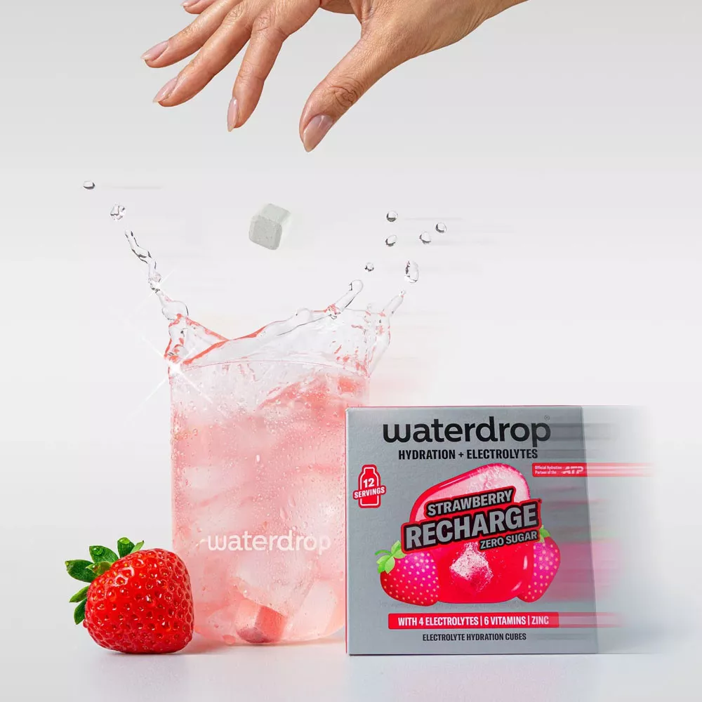 Recharge Waterdrop Fraise x12