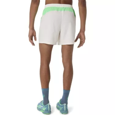 Short Asics Padel Court Cr&egrave;me / Vert