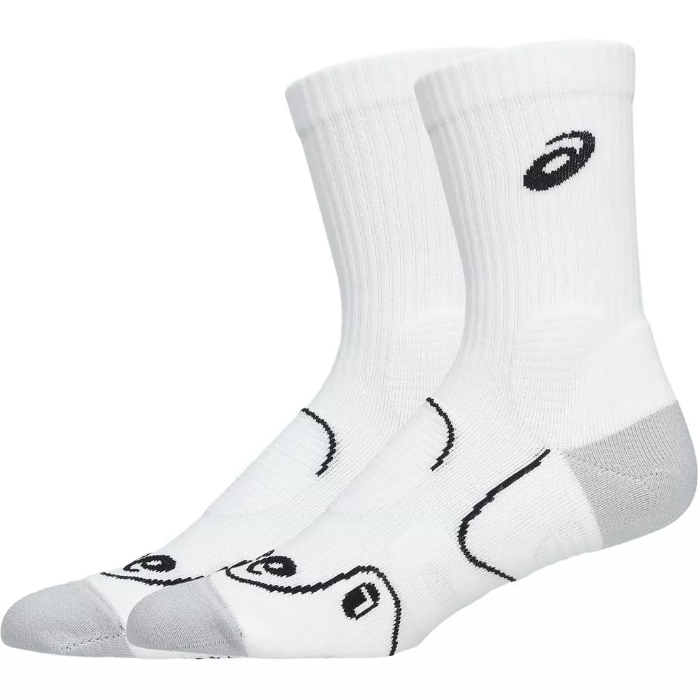Chaussettes Asics Tennis Court+ Crew Blanc