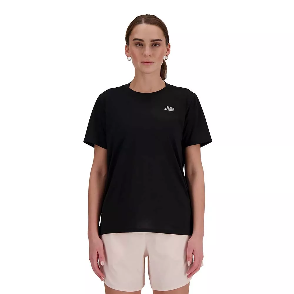 T-shirt New Balance Essentials Femme Noir