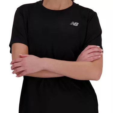 T-shirt New Balance Essentials Femme Noir
