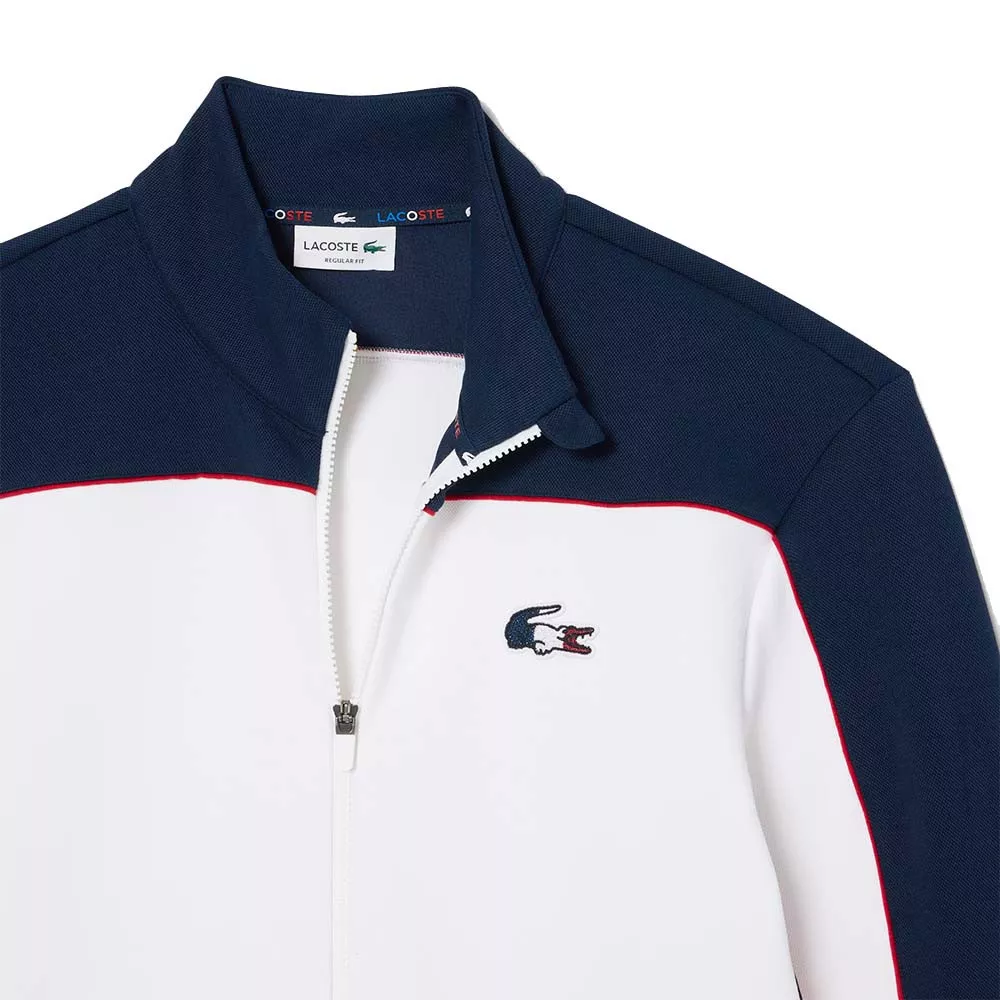 Veste zipp&eacute;e Lacoste &Eacute;quipe de France de Tennis