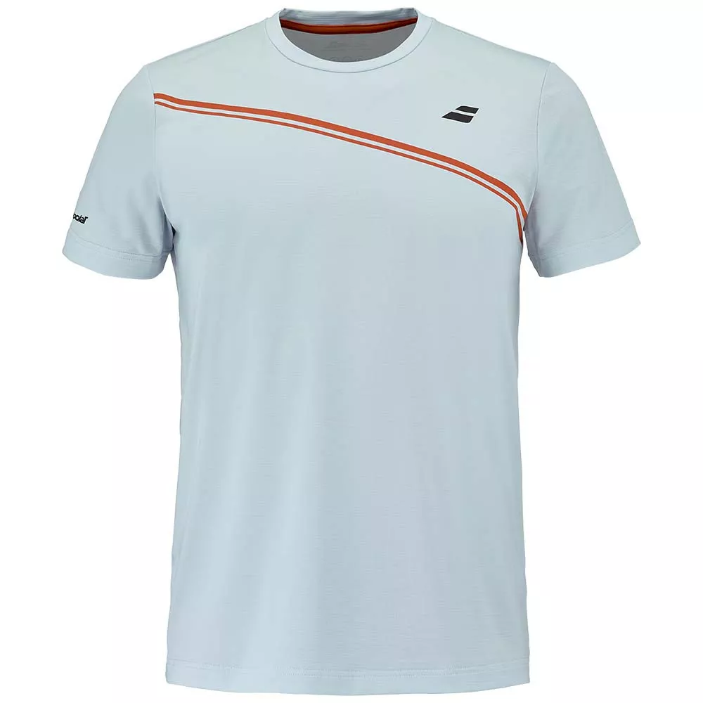T-Shirt Babolat Play Crew Neck Junior Bleu clair