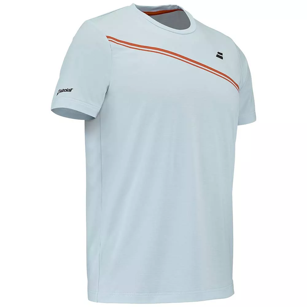 T-Shirt Babolat Play Crew Neck Junior Bleu clair