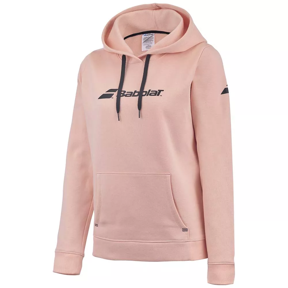 Sweat &agrave; capuche Babolat Exercise Femme Rose poudr&eacute;