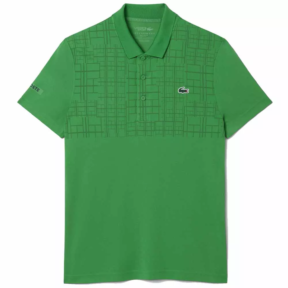 Polo Lacoste Tennis Novak Djokovic Vert