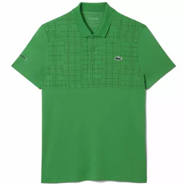 Polo Lacoste Tennis Novak Djokovic Vert