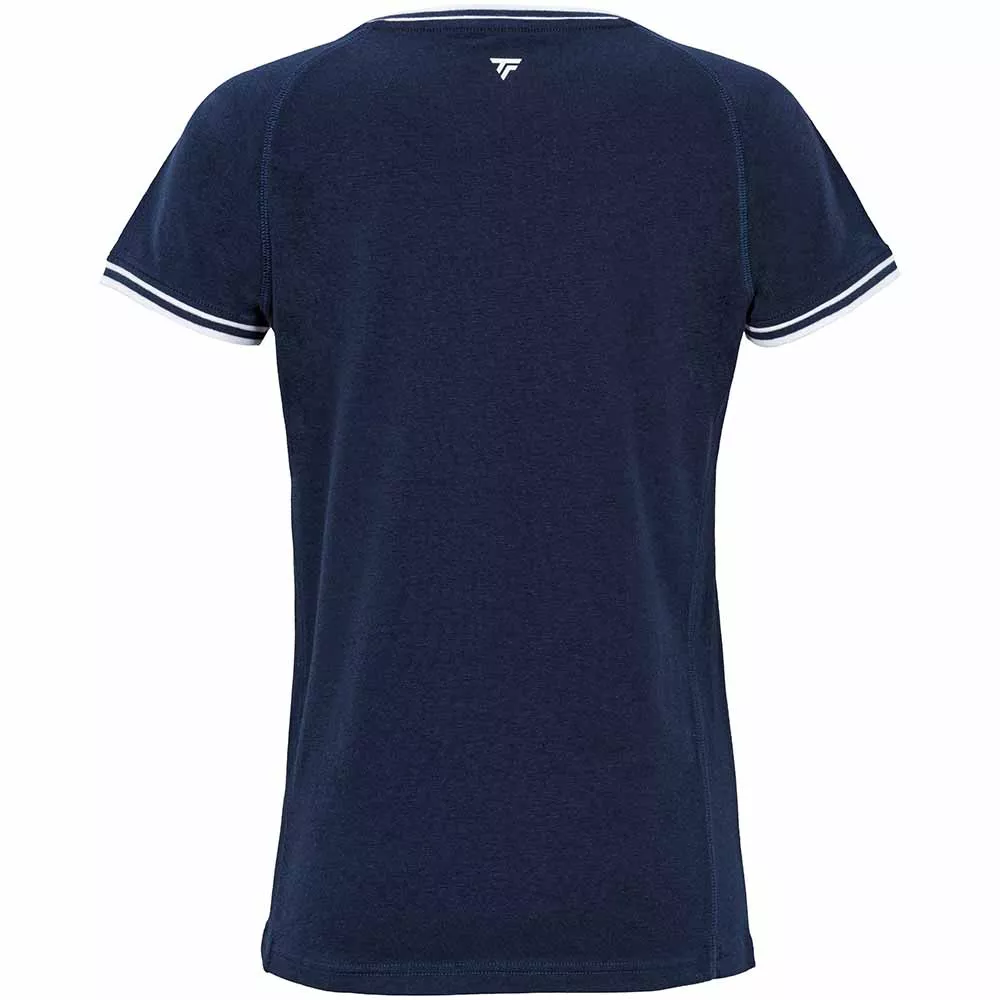 T-Shirt Tecnifibre Team Stretch Femme Bleu marine