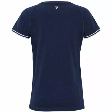 T-Shirt Tecnifibre Team Stretch Femme Bleu marine