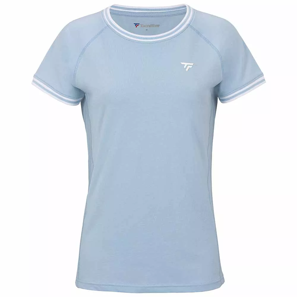 T-Shirt Tecnifibre Team Stretch Femme Bleu ciel