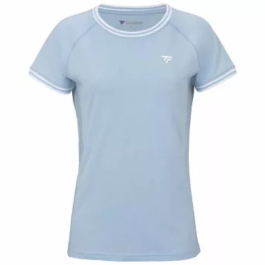 T-Shirt Tecnifibre Team Stretch Femme Bleu ciel